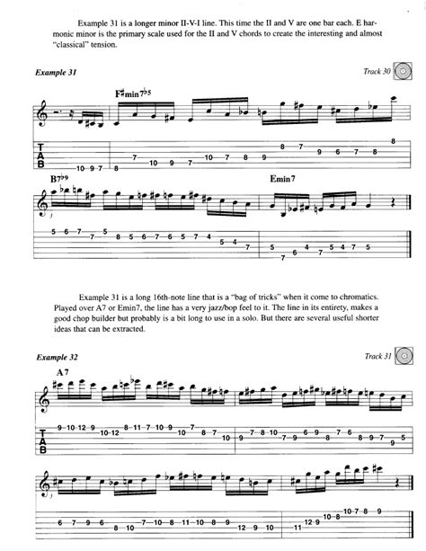 Bebop Licks Guitar Pdf Lesson - digitalrunner