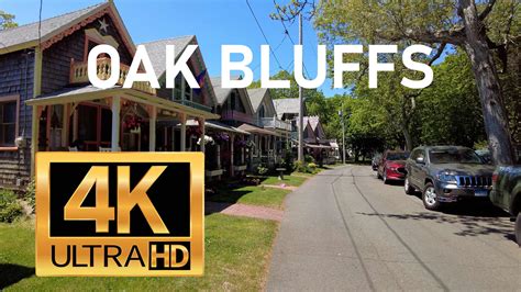 [4K] Gingerbread Houses Oak Bluffs Walking Tour Part 1 - MV Vacation ...