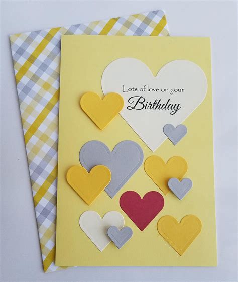 Handmade Birthday Card Handmade Card Greeting Card Handmade - Etsy Canada