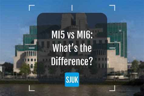 MI5 vs MI6 - What’s The Difference?