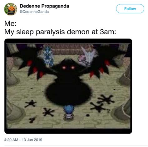 Giratina | Sleep Paralysis Demon | Know Your Meme