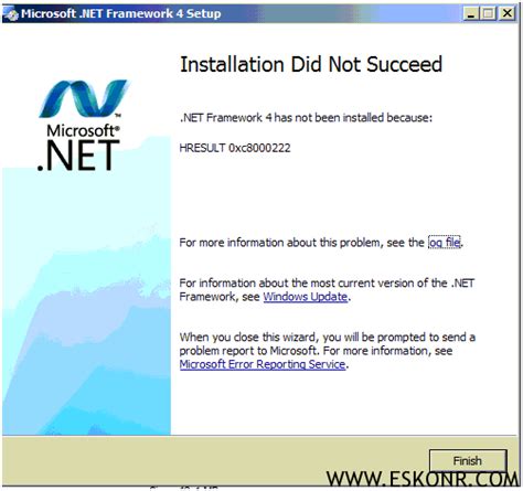 .Net Framework 4.0 Failed With error Code: 0xc8000222 for SCCM 2012 – All about Microsoft ...