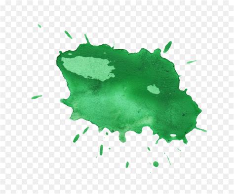 Green Paint Splatter Png, Transparent Png - vhv