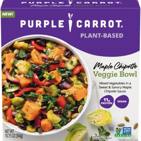 Purple Carrot® Maple Chipotle Veggie Bowl Vegan Frozen Meal, 10.75 oz - Kroger