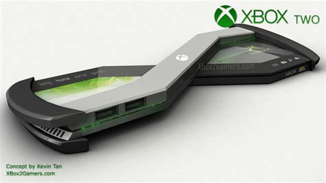 XBox 2 "X" Concept by Kevin Tan