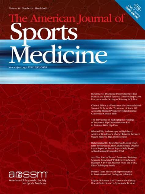 Buy The American Journal of Sports Medicine, including Sports Health Subscription - SAGE ...