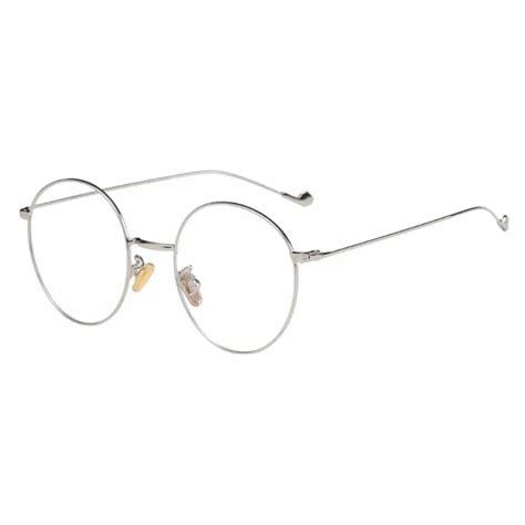 Metal Thin Round Frame Nearsighted Glasses Myopia Eyeglasses Short Sight Glasses (These are not ...