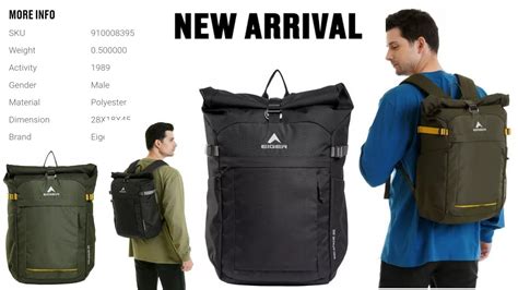 🟢 NEW EIGER ESCAPADE 20L BACKPACK || 910008395 || TAS EIGER TERBARU FEBRUARI 2023 - YouTube