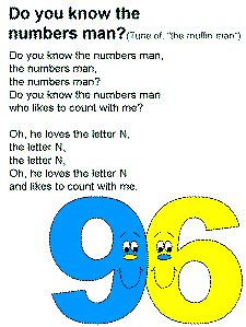 Numbers Man Song