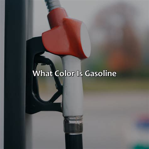 What Color Is Gasoline - colorscombo.com