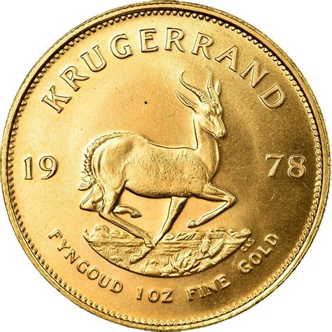 Gold Ounce 1978 Krugerrand, Coin from South Africa - Online Coin Club