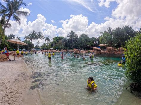 The Grand Reef Snorkeling Area at Discovery Cove in Orlando, Florida Editorial Photo - Image of ...