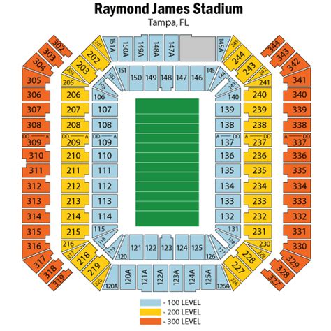 Raymond James Stadium Seating Chart, Views & Reviews | Tampa Bay Buccaneers