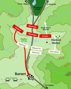 Battle of Barnet. Arguably the only historic battle site in Greater London, the Battle of Barnet ...