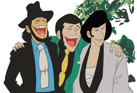 Lupin III Goemon Jigen by luis4ngel on DeviantArt