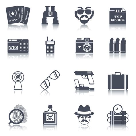 Spy Gadgets Clip Art