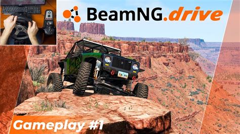 Off Road Challenge #1 **BeamNG Drive** Crawl Around the Bend / Logitech ...