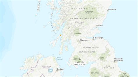 Parts of western Scotland rattled by small earthquake in middle of night | UK News | Sky News