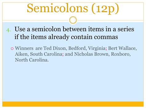 Semicolon With However : punctuation - Use of a semicolon before and ...