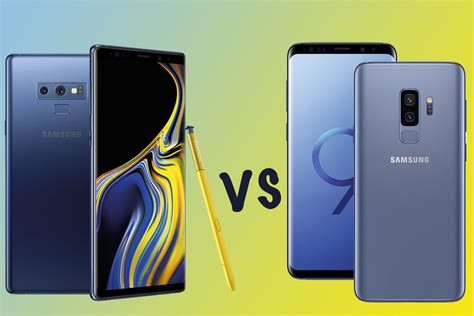 Samsung Galaxy Note 9 vs Galaxy S9+: What's the difference?