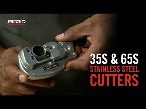 Stainless Steel Tubing Cutters | RIDGID Tools