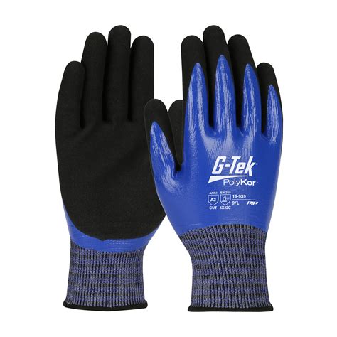 PIP - G-Tek 16-939 - Polykor X7 Nitrile Coated Cut Resistant Gloves | Gloves-Online