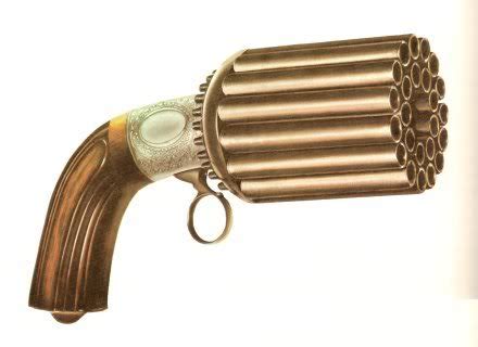 Firearms History, Technology & Development: Revolvers: Pepper-Box Revolver