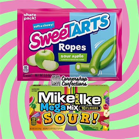 Buy Sour Candy Mega Variety Pack - 16 different flavors Sour Candy ...