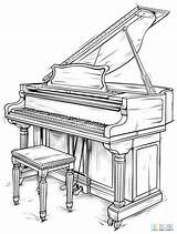 Pianino Kolorowanka Do Druku sketch template