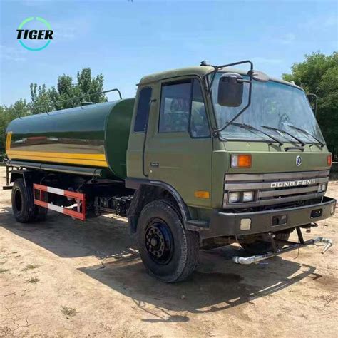 Used Mini Water Tanker 4X2 Military Dongfeng Sprinkler Truck Products from Shandong Tiger ...