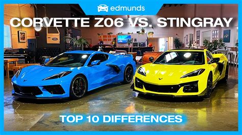 Chevy C8 Corvette Z06 vs. Stingray (VIDEO Review)