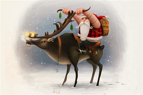 🔥 [44+] Christmas Deer Wallpapers | WallpaperSafari