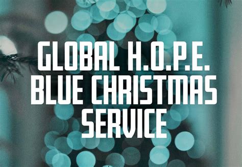 Blue Christmas Service