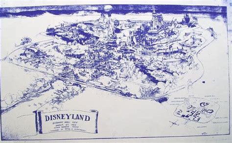 Disneyland Blueprints!!! | Disneyland, Disneyland photos, Disneyland park