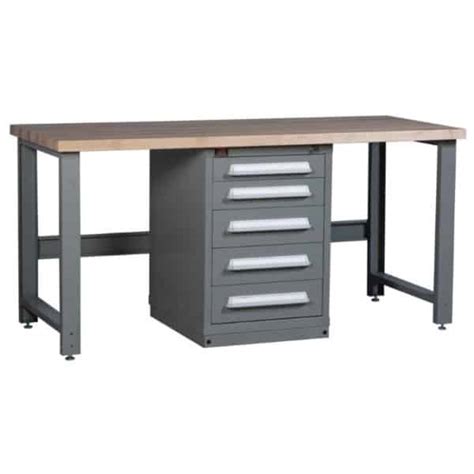 Industrial Workbenches with Drawers - Work Tables with Storage | Lyon