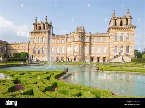 Blenheim Palace, Woodstock, Oxfordshire, England, UK Stock Photo - Alamy