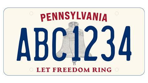 Pennsylvania unveils first new license plate design in more than 20 ...