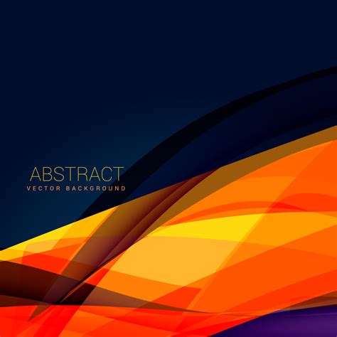 abstract orange wave style background design - Download Free Vector Art, Stock Graphics & Images