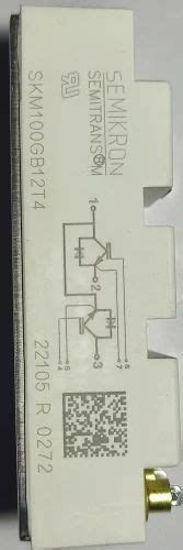 Semikron Igbt Modules, Model Name/Number: SKM100GB12T4, 1200 at Rs 1300/piece in Ghaziabad