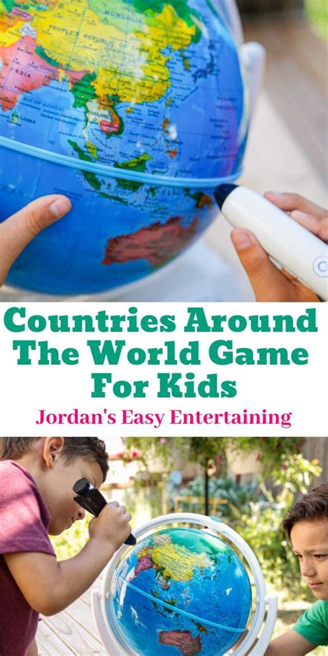 Countries of the World Game for Kids | Jordan's Easy Entertaining