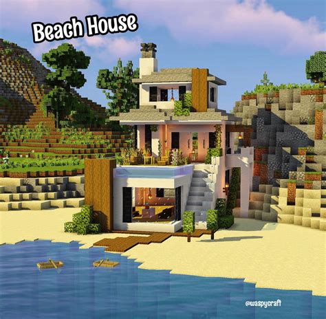 Minecraft Beach House