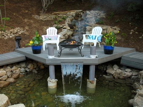 fire and water yard decoration | Water Fountain Plans. Gas Outdoor Fire ...