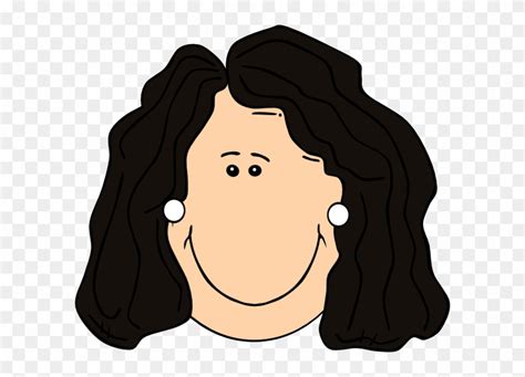 Woman With Black Hair Clipart - Free Transparent PNG Clipart Images ...