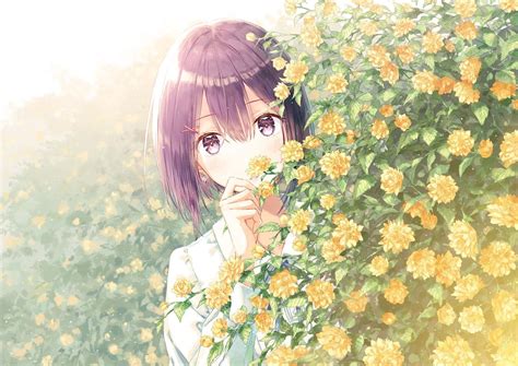 [100+] Anime Flower Wallpapers | Wallpapers.com