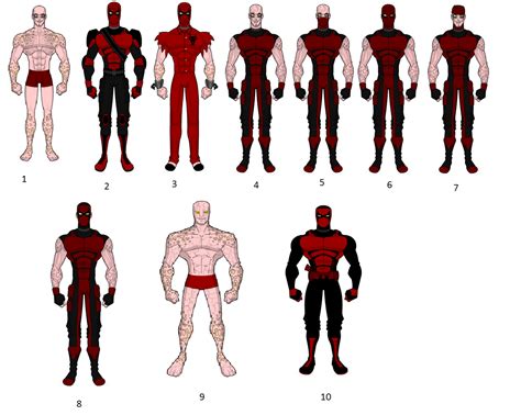 Deadpool Redesigns by SplendorEnt on DeviantArt