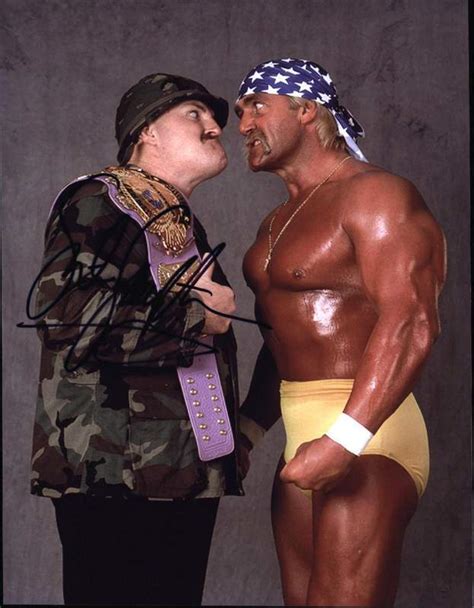 Sgt Slaughter signed AUTHENTIC 8x10|Free Ship|The Autograph Bank