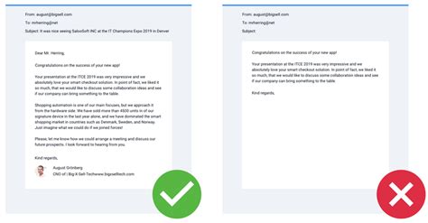 Business Email Etiquette: Examples, The Best Rules, And The Worst Mistakes - MySignature