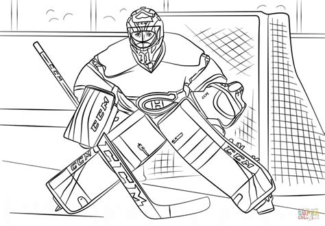 Hockey Goalie Drawing at PaintingValley.com | Explore collection of ...