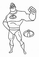 Image Of The Incredibles Pixar To Print And color  The sketch template