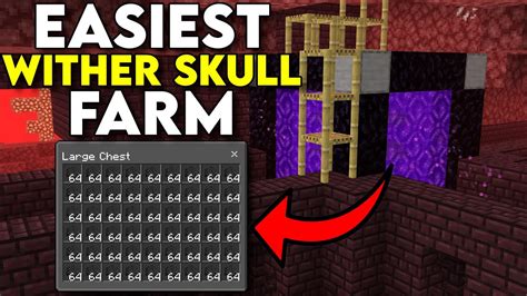 Best EASY Wither Skeleton Farm Minecraft 1.20! Minecraft Bedrock - YouTube